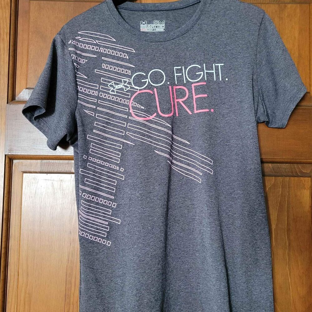 Womens small Under Armour Breast Cancer Awareness Top
